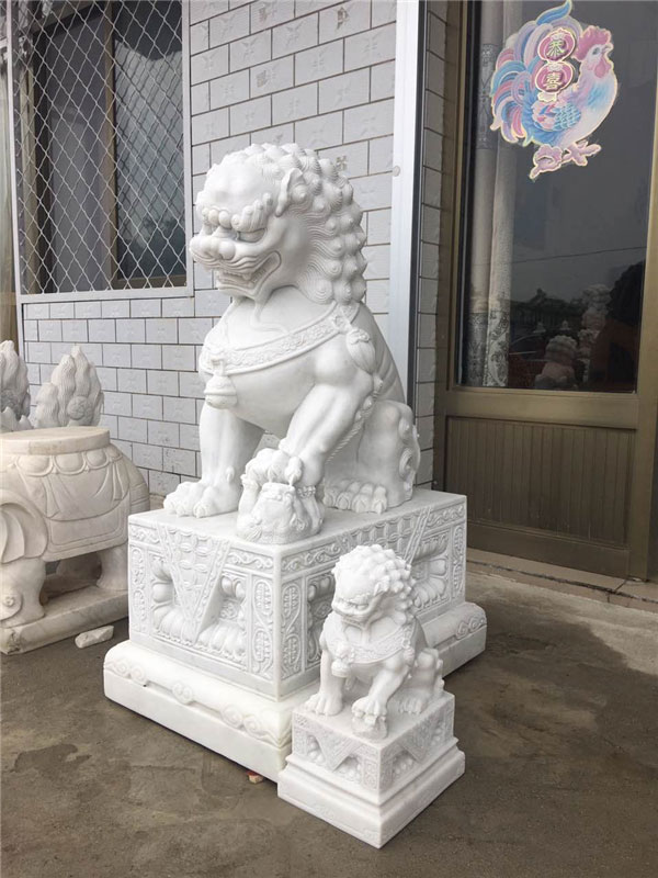 山东石狮子雕刻