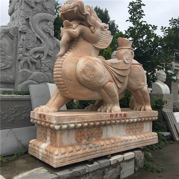 山东石狮子雕刻